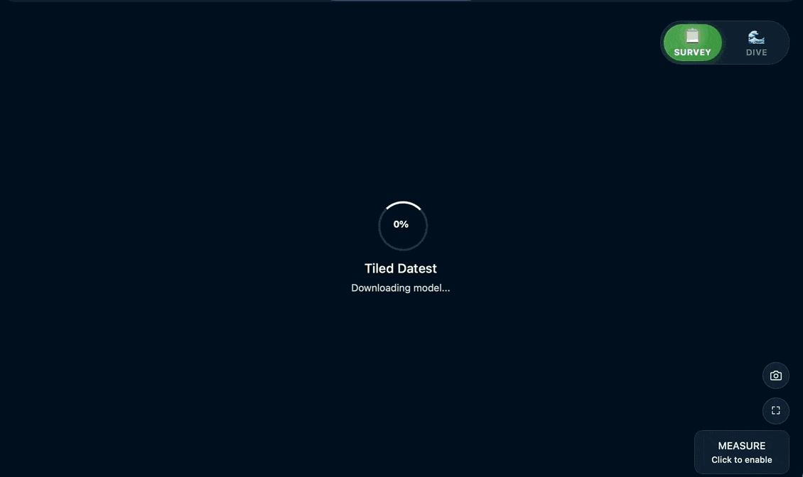Denton Holme and Macedon model loading in BelowJS with progressive 3D Tiles streaming